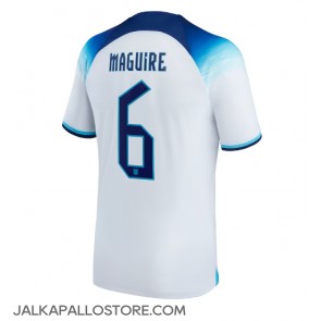 Englanti Harry Maguire #6 Kotipaita MM-kisat 2022 Lyhythihainen